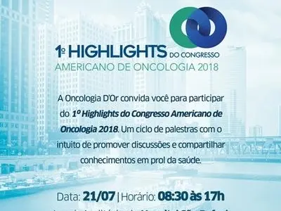 1º Highlights do Congresso Americano de Oncologia 2018
