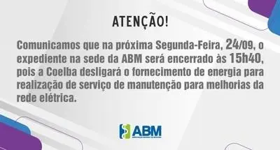 ABM Comunicado - Expediente do dia 24/09