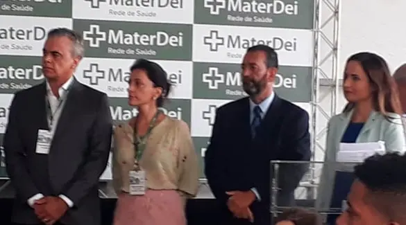Presidente da ABM participa de lançamento da pedra fundamental para construção do Hospital Mater Dei