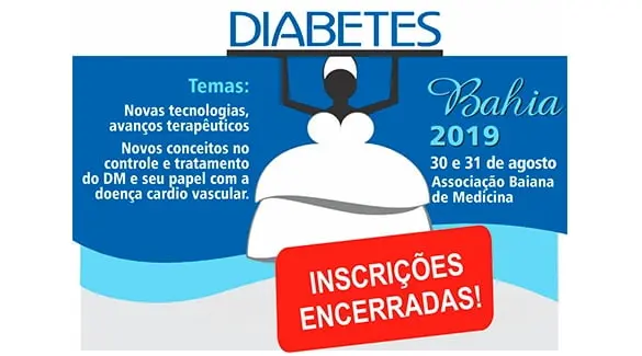 Diabetes Bahia 2019 - Inscrições encerradas