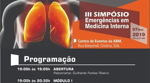 Inscrições abertas para o III Simpósio de Emergências em Medicina Interna!