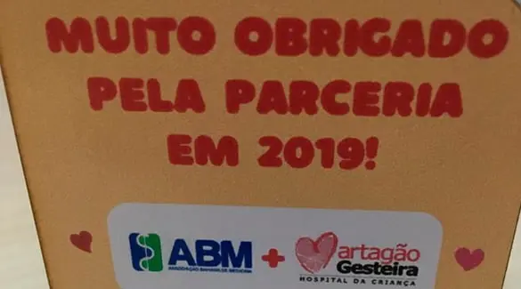  ABM comemora parceria com o Martagão Gesteira 