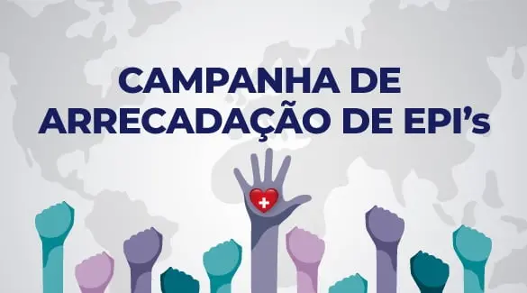 Campanha de arrecadação de EPIs