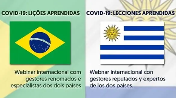  Gestores do Brasil e Uruguai debatem ações contra a COVID-19 nas fronteiras