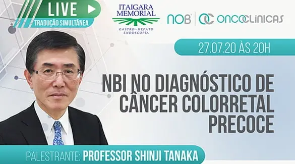 Live Itaigara Memorial - NBI no diagnóstico de câncer colorretal precoce