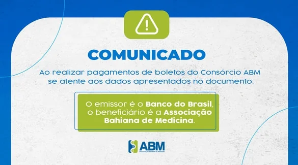 Comunicado Consórcio ABM