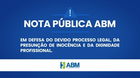Confira a nota pública da Associação Bahiana de Medicina (ABM) em solidariedade ao médico Hosaná Pereira de Santana.