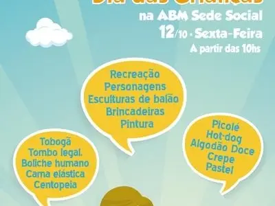 Dia das Crianças na ABM Sede Social