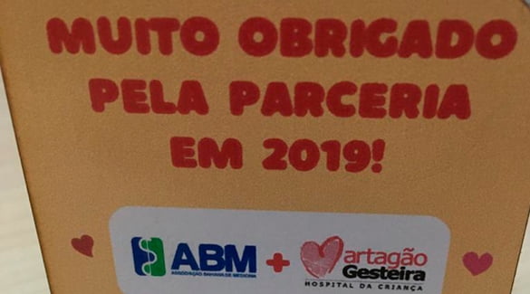  ABM comemora parceria com o Martagão Gesteira 