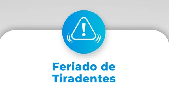 Cronograma do Feriado de Tiradentes 