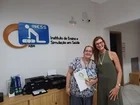 Dra. Anice Vieira Martins, do ALSO Brasil, e a Dra. Cláudia Smith, co-coordenadora do ALSO no INESS-ABM.