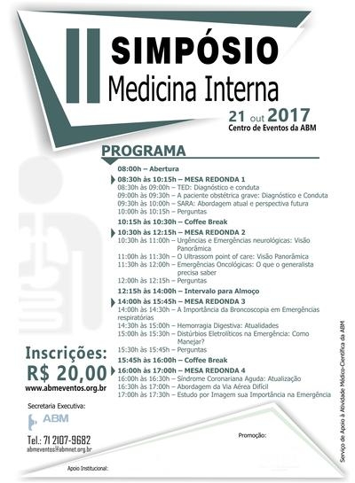 II Simpósio de Medicina Interna