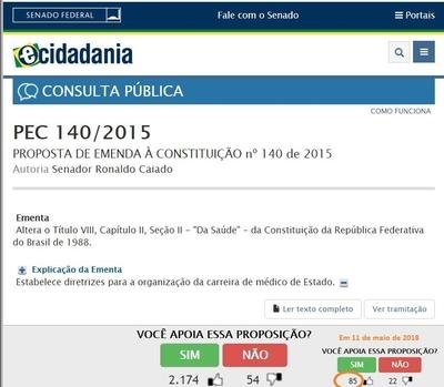Carreira de Médico de Estado: Cresce o Número de Apoios. Apoie!