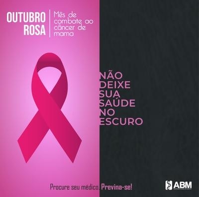 Outubro Rosa - Mês de Combate ao câncer de mama 