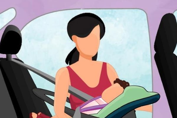 Entidades médicas lançam cartilha para orientar pais sobre como transportar crianças com segurança em automóveis