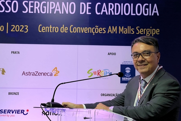 O vice-presidente da ABM, Dr. Nivaldo Filgueiras, esteve presente no 42º Congresso Norte-Nordeste de Cardiologia
